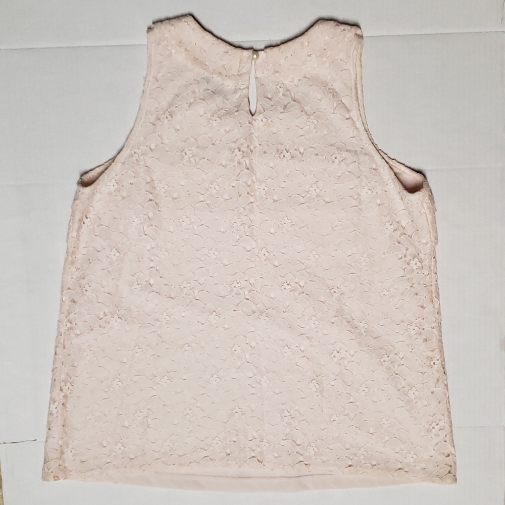 Valerie Bertinelli Women's floral lace top sz M - Picture 4 of 5